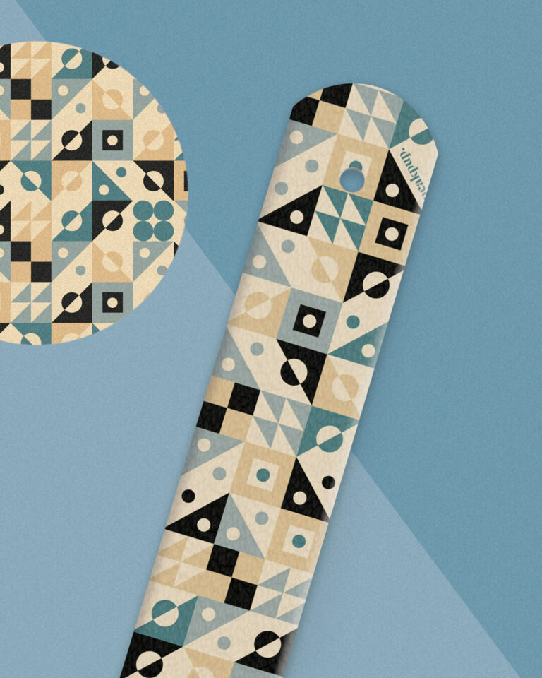 PupOn mit geometrischen Formen