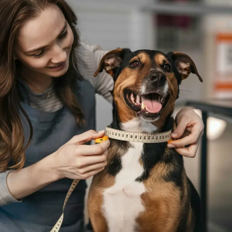 Hundehalsband messen für perfekten Sitz